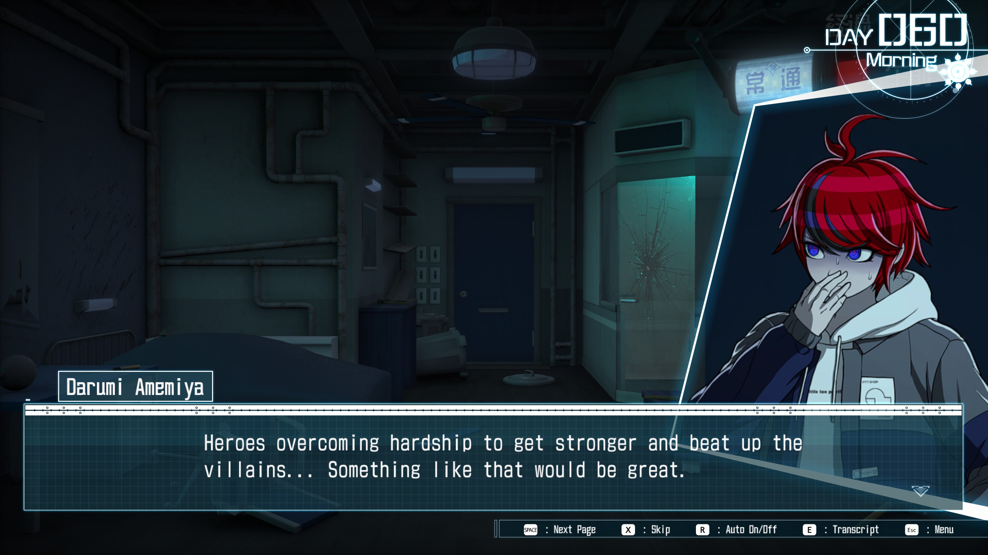 Darumi: Heroes overcoming hardship to get stronger and beat up the villains... Something like that would be great.