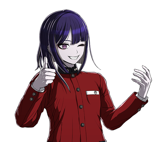 Ima Tsukumo with Thumbs Up